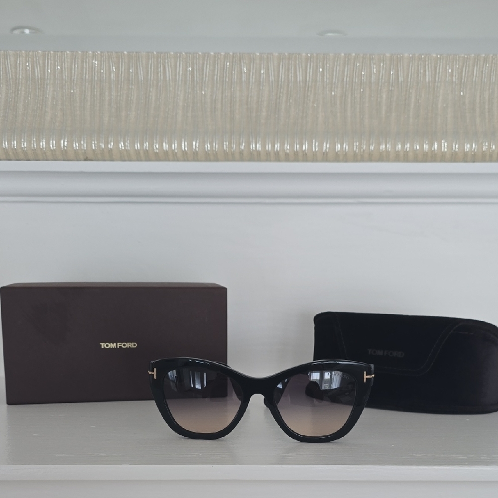 Tom Ford Black Gradient Women's Sunglasses